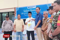 Hangatnya Kebersamaan, Safari Ramadan PT KNI Berbagi Paket untuk Mitra di Loktuan Bontang